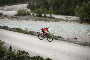 Unterwegs auf dem Singlespeed-Mountainbike
