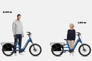 Dieses Bike hält bis zu 250 kg Zuladung aus