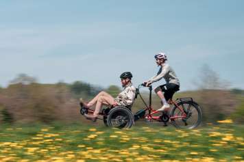 ​Sicher zu zweit Radfahren