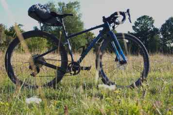 Sandras Bike für ihr Bikepacking-Abenteuer