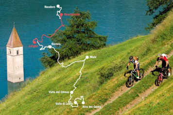 Etappe 2 der Jubiläumsroute zum Nachfahren