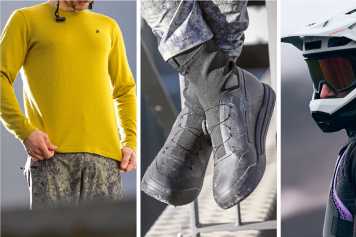 Merino-Jersey, Regenschuhe und Fullface-Helm im Härtetest