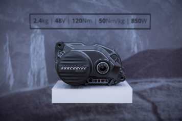 Leichter E-Bike-Motor mit 120 Nm und 850 Watt