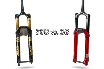 Schlagabtausch: Fox 38 versus RockShox ZEB - es kann nur einen Gewinner geben