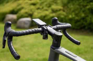 Bicycle bell in cowbell format