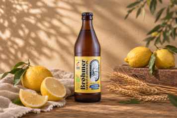Ein Radler auf die Radler
