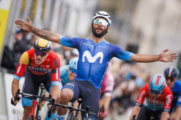 Gaviria gewinnt Schlussetappe vor Arndt, Yates Gesamtsieger