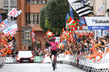 Ben Healy gewinnt 5. Etappe mit 56-Kilometer-Solo