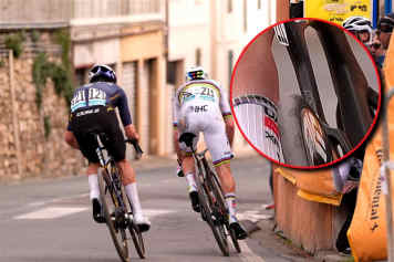 Pogačar siegte in Sanremo mit gebrochenem Rahmen