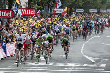 Tourstart in Reims