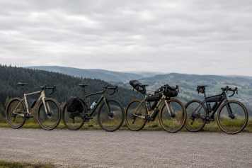 Verschiedene Einsätze mit dem Gravelbike
