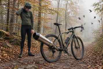 The sports exhaust for cyclists with a need to show off