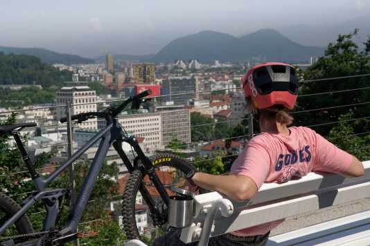 Ljubljanas Trail-Verkehrsnetze