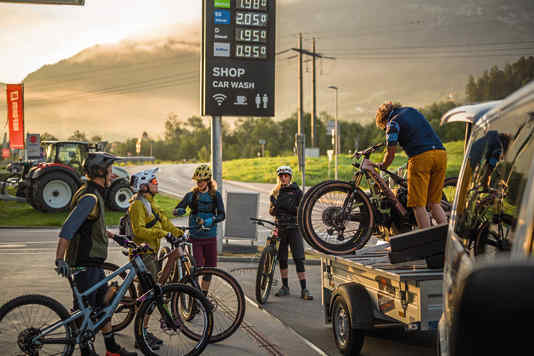 So kommen Sie nach der Transalp am besten nach Hause