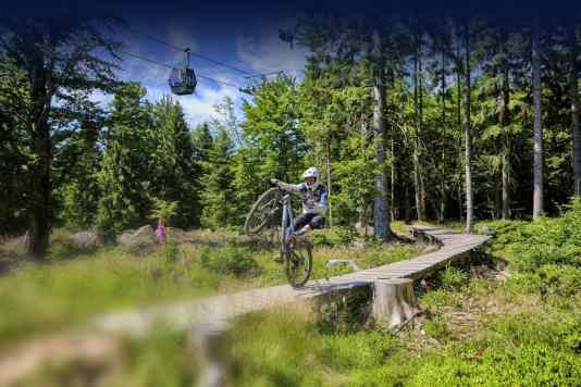 Auftakt für den neuen Bikepark 1024