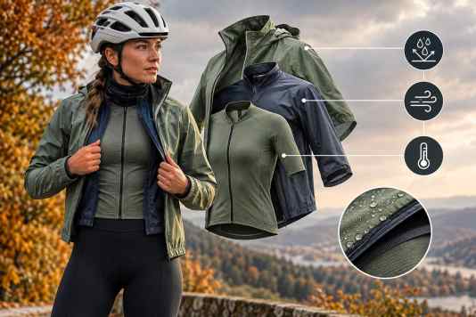 Gibt es die richtige Herbstkleidung auf dem Rad?