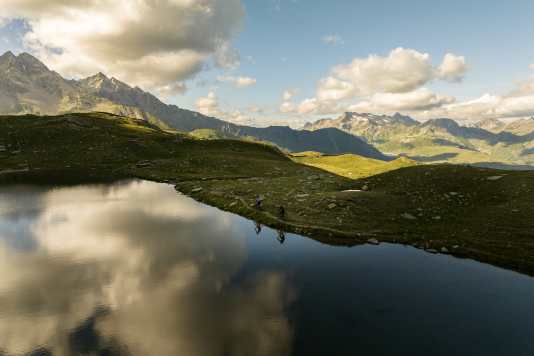 Die wilde Natur hinterm Splügenpass