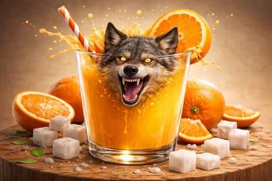 Der Wolf im Saftglas