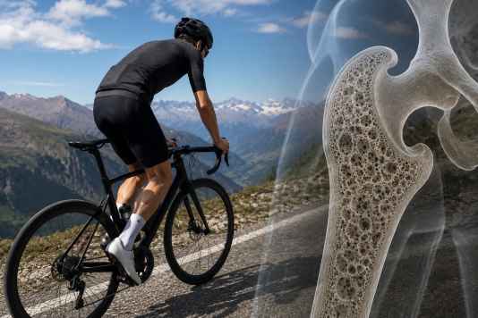Warum die Knochendichte bei Radsportlern ein Problem sein kann