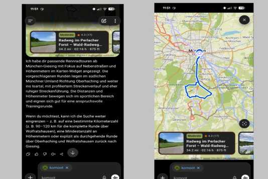 Neue App für einfache Routenplanung