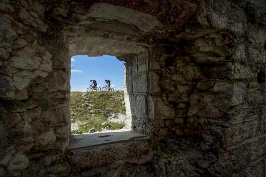 Die Strada delle 52 Gallerie am Pasubio