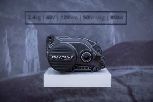 Leichter E-Bike-Motor mit 120 Nm und 850 Watt