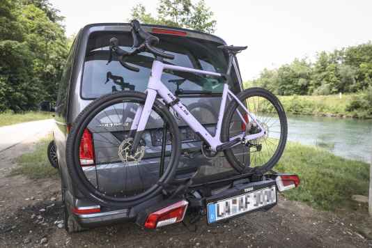 Leichter Fahrradträger für die City