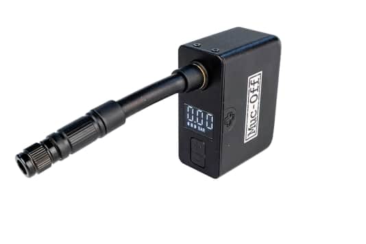 Muc-Off Airmach Electric Mini Inflator Pro - 4 bar in 55 Sekunden