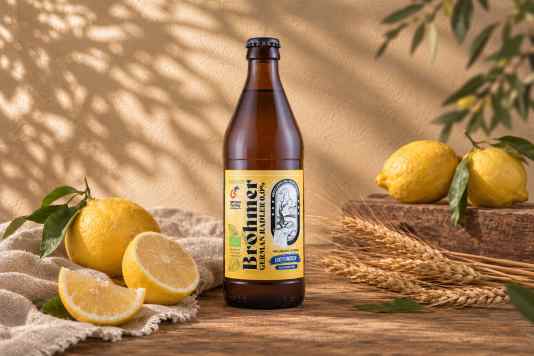 Ein Radler auf die Radler