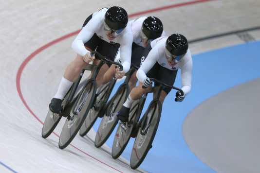 Teamsprint-Trio holt Bronze