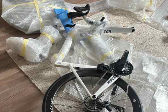 Meine ersten Kilometer auf dem Aero-Rennrad