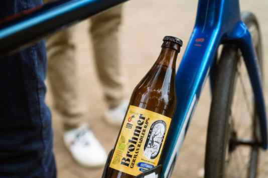 Bier trinken für den deutschen Radsport