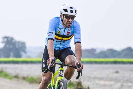 Mit Olympiasieger Greg Van Avermaet und Jason Osborne