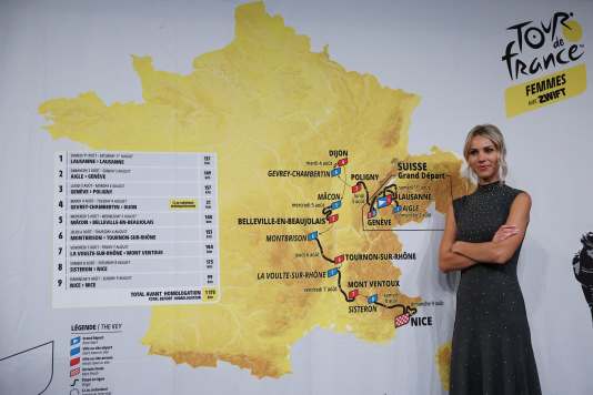 Parcours et étapes du Tour de France féminin