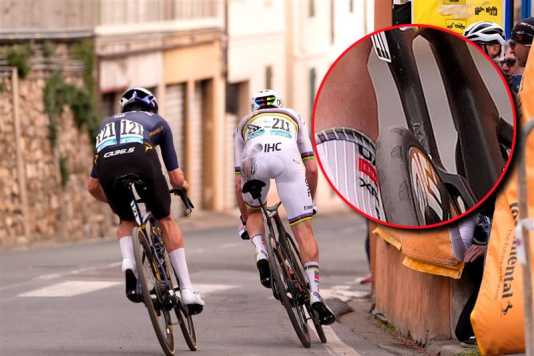 Pogačar siegte in Sanremo mit gebrochenem Rahmen