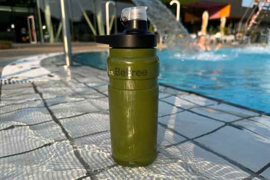 Wasserfilter-Flasche für Radfahrer