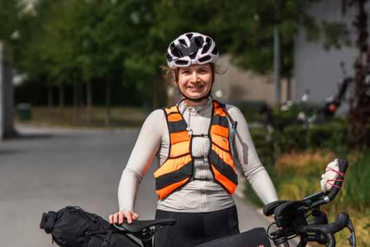Albion Visibility Cargo Vest im Ultracycling-Test