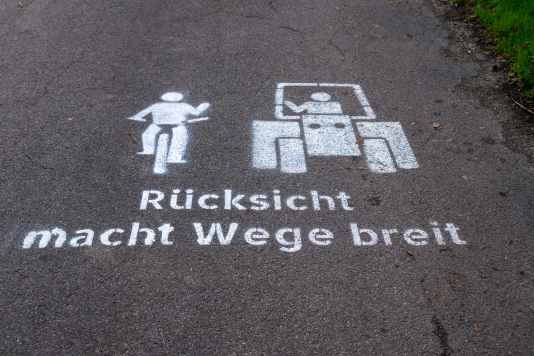 Rücksicht auf Feldwegen – was Radfahrer wissen sollten