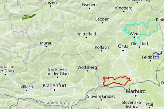 Rennradtouren in der Steiermark