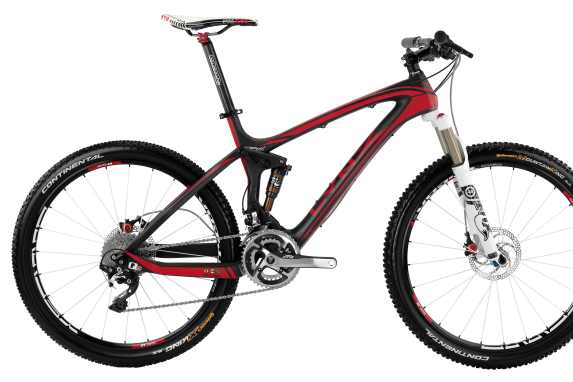 BH-Racefully mit Split-Pivot-Hinterbau