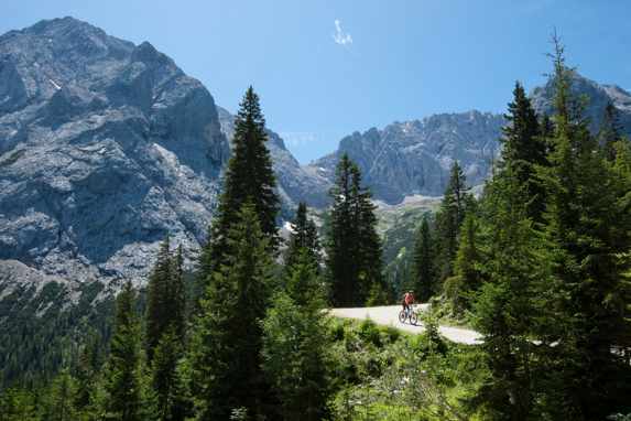 Wo Sie in Österreich ruhigen Gewissens biken dürfen
