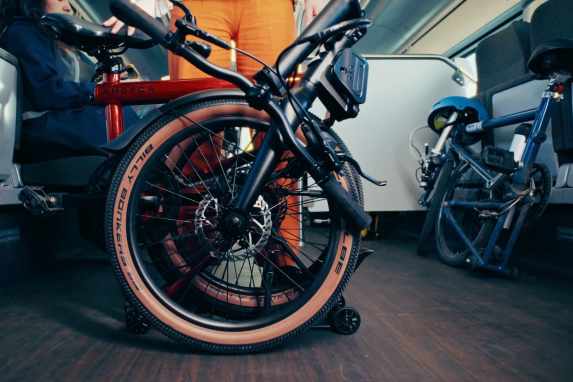 Ahooga-Klappräder mit und ohne Motor