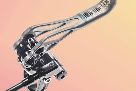 This lightweight brake bites mercilessly!