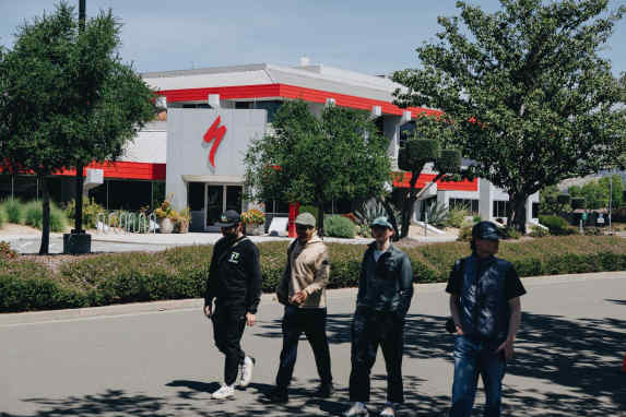 A home visit to the Californian headquarters