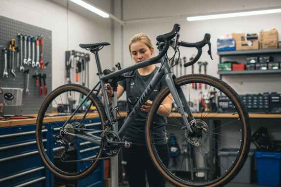 Nur 32 % nutzen den Fahrrad-Service in der Werkstatt