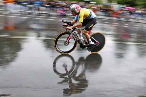 Olympische Rutschpartie