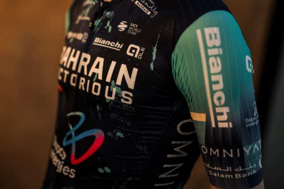 Neues Trikotdesign bei Bahrain-Victorious