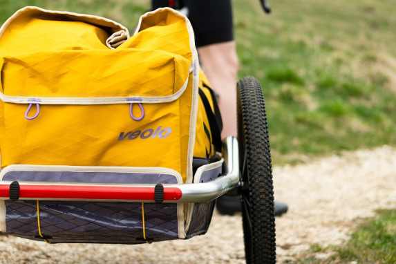 Remorque de vélo sportive - ne pèse que 6,7 kg !