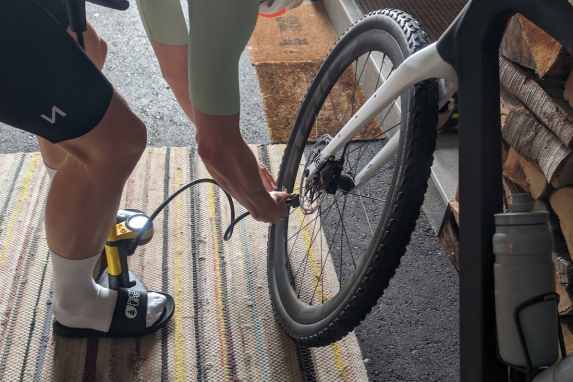 Fahrradreifen richtig aufpumpen