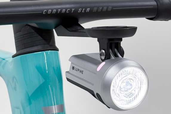 High beam for fast night-time cycling